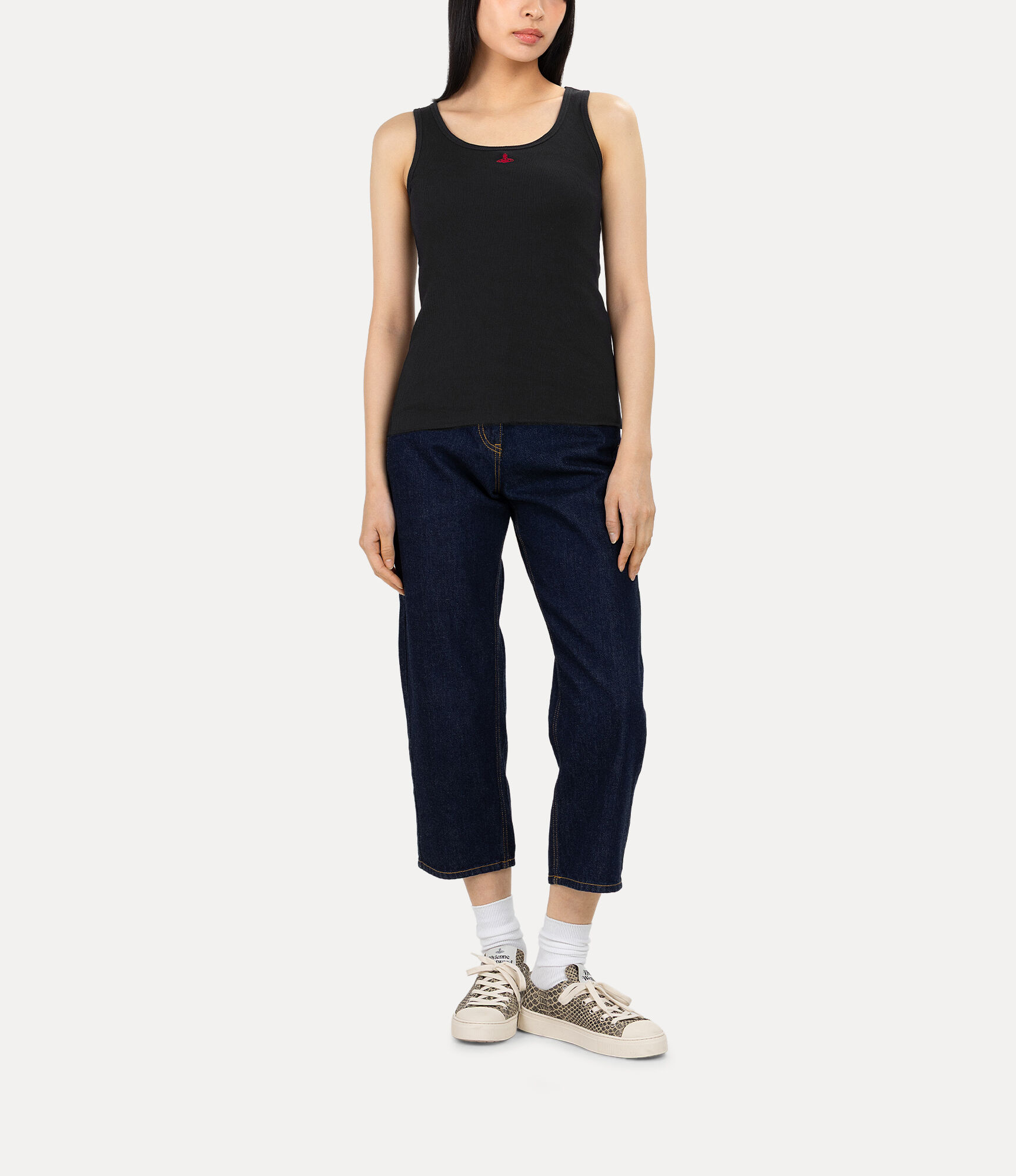 Organic Cotton Ribbed Tank Top  large image number 2