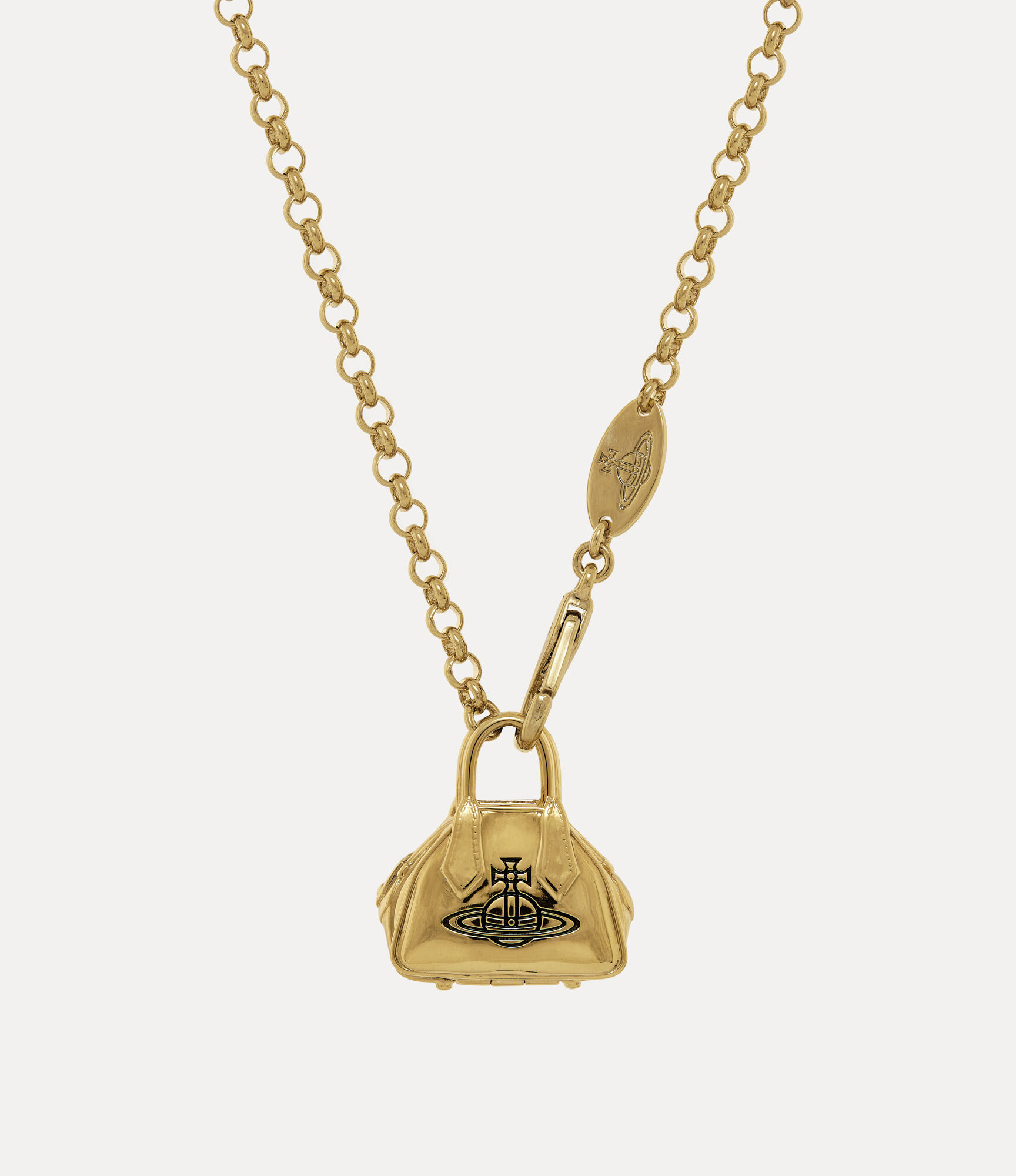 Yasmine Long Pendant Necklace 
