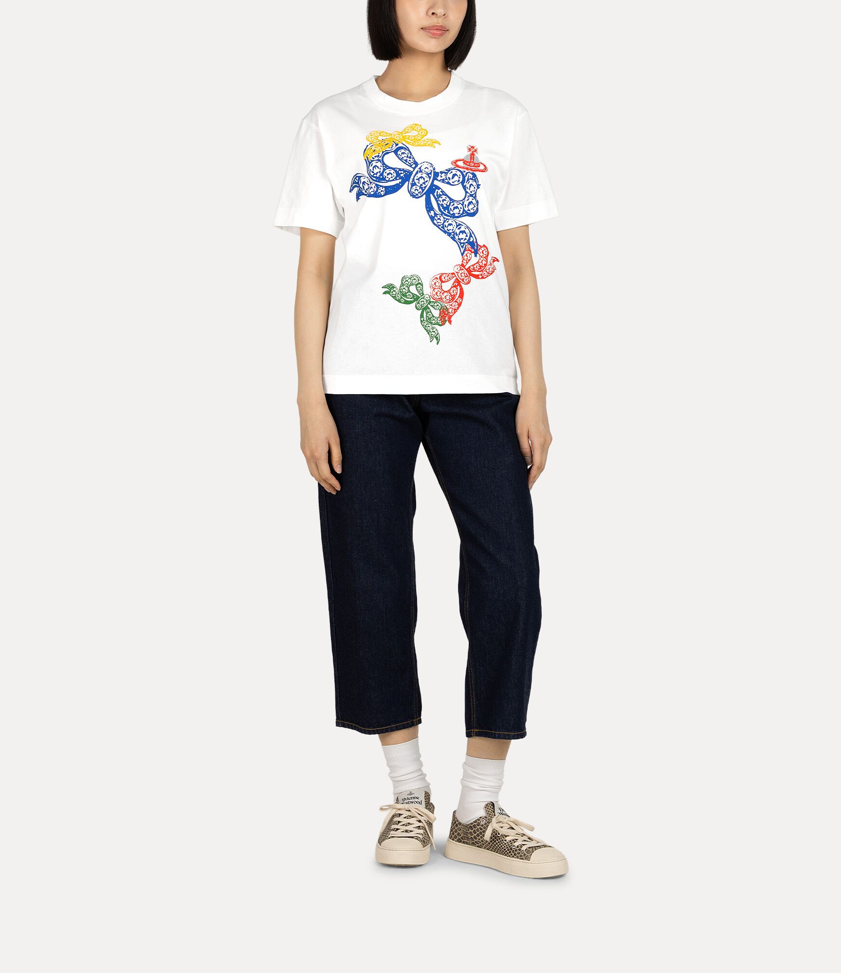Jewellery Bow Print Relaxed T-shirt  large image number 2
