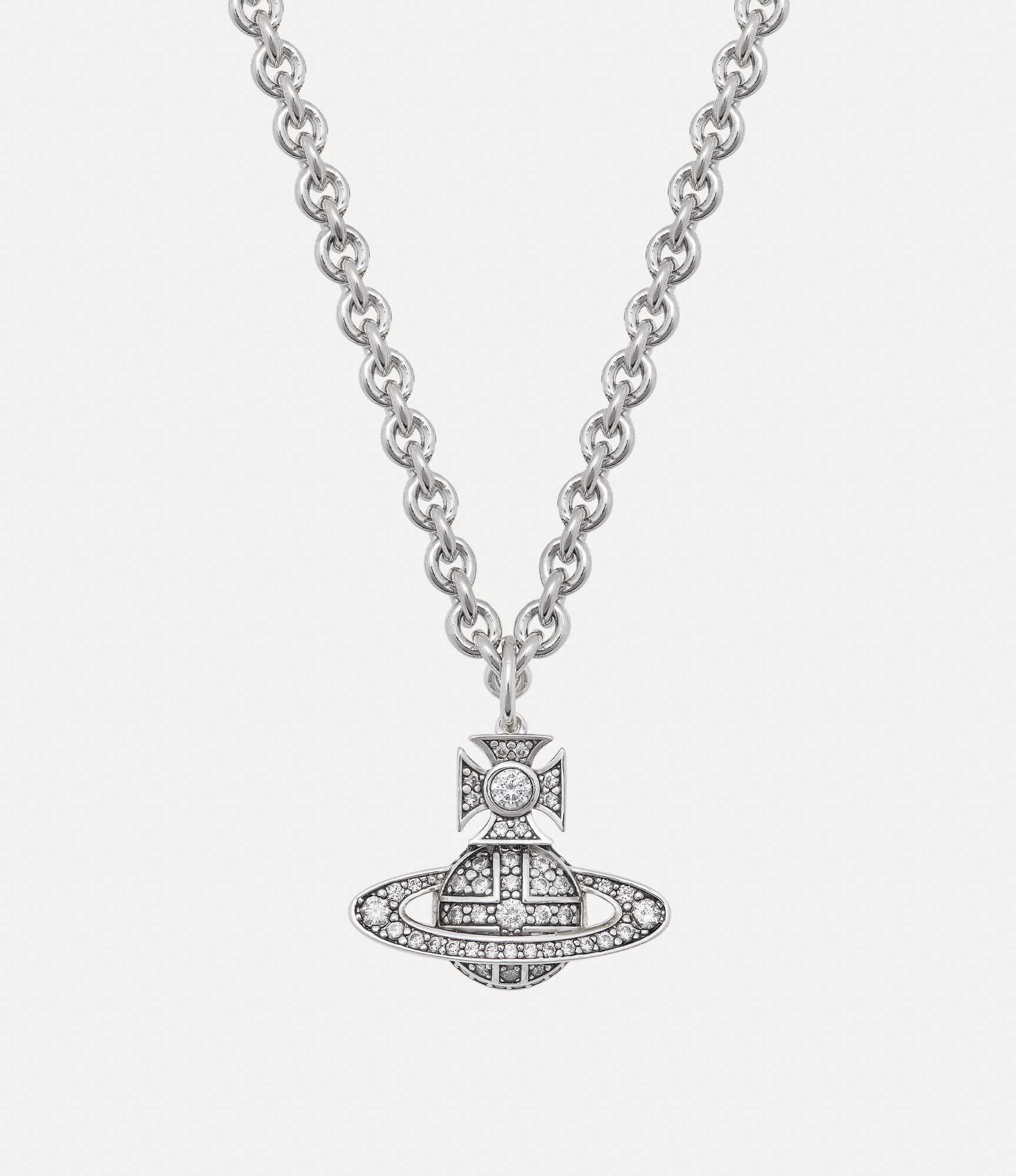Man. Carmelo Bas Relief Pendant Necklace