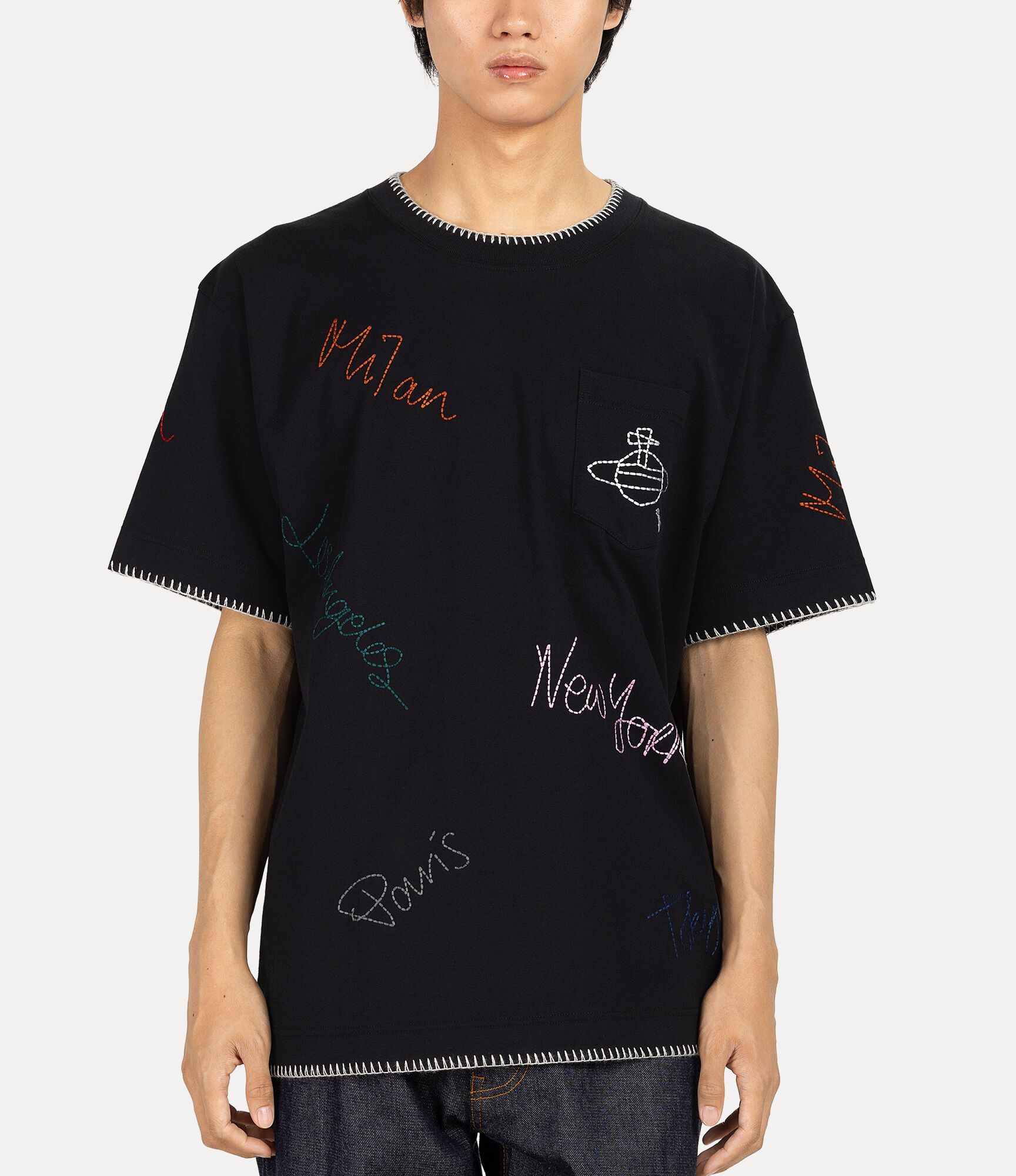 Little Cities Star Emb Relax Tee  large image number 7