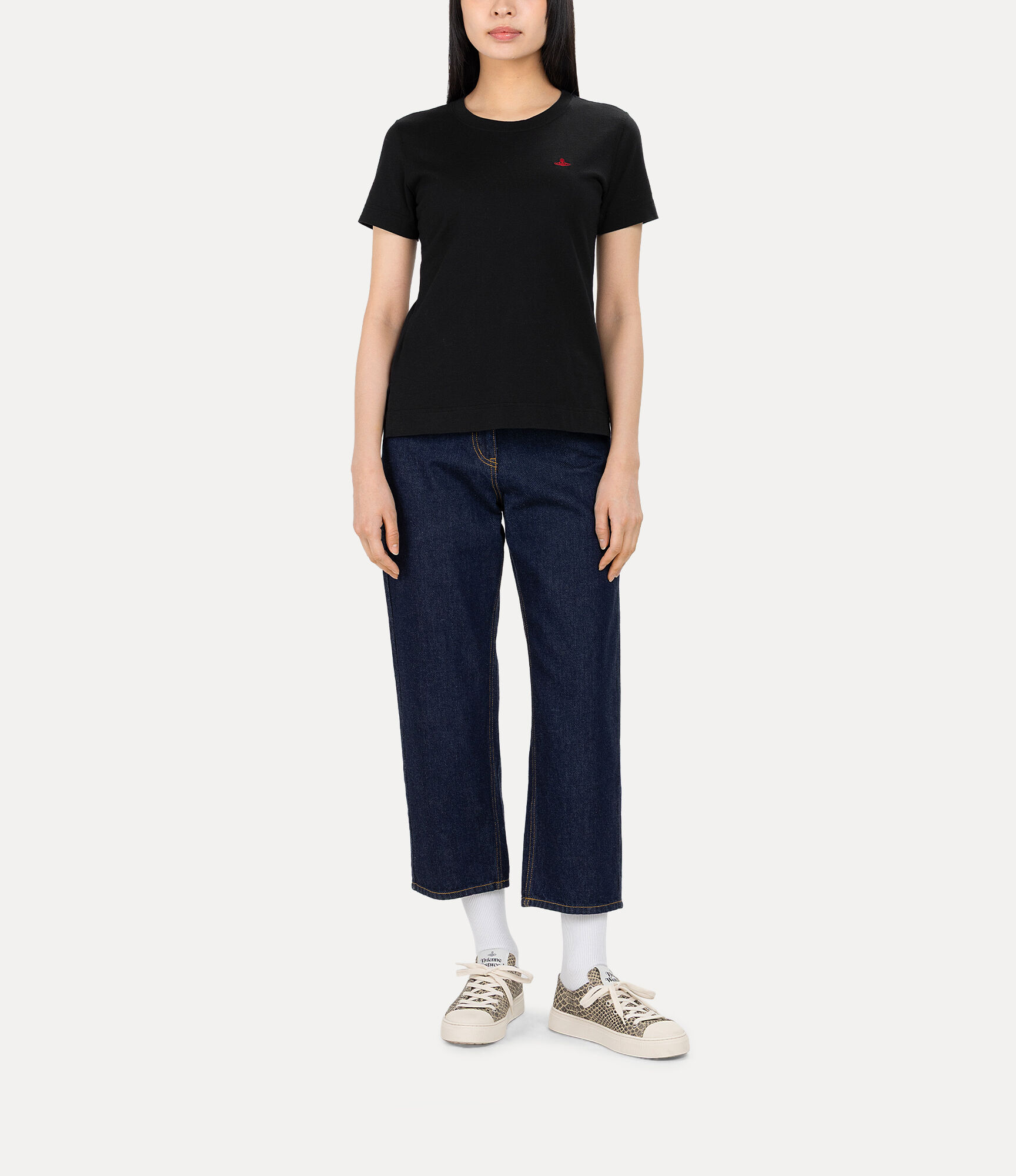 Organic Cotton Jersey Basic Classic T-Shirt  large image number 2