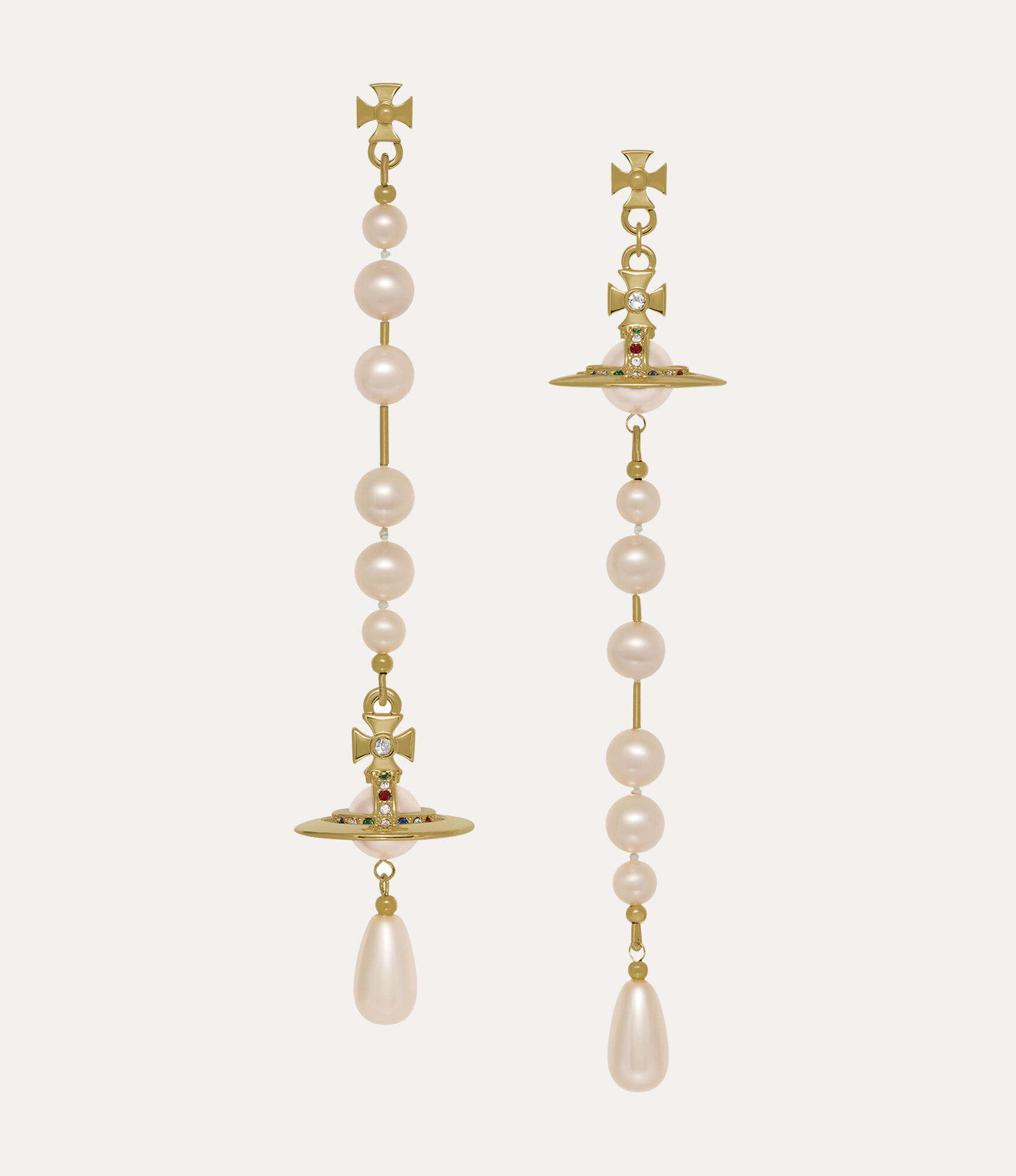 Broken Pearl Earrings  large image number 2