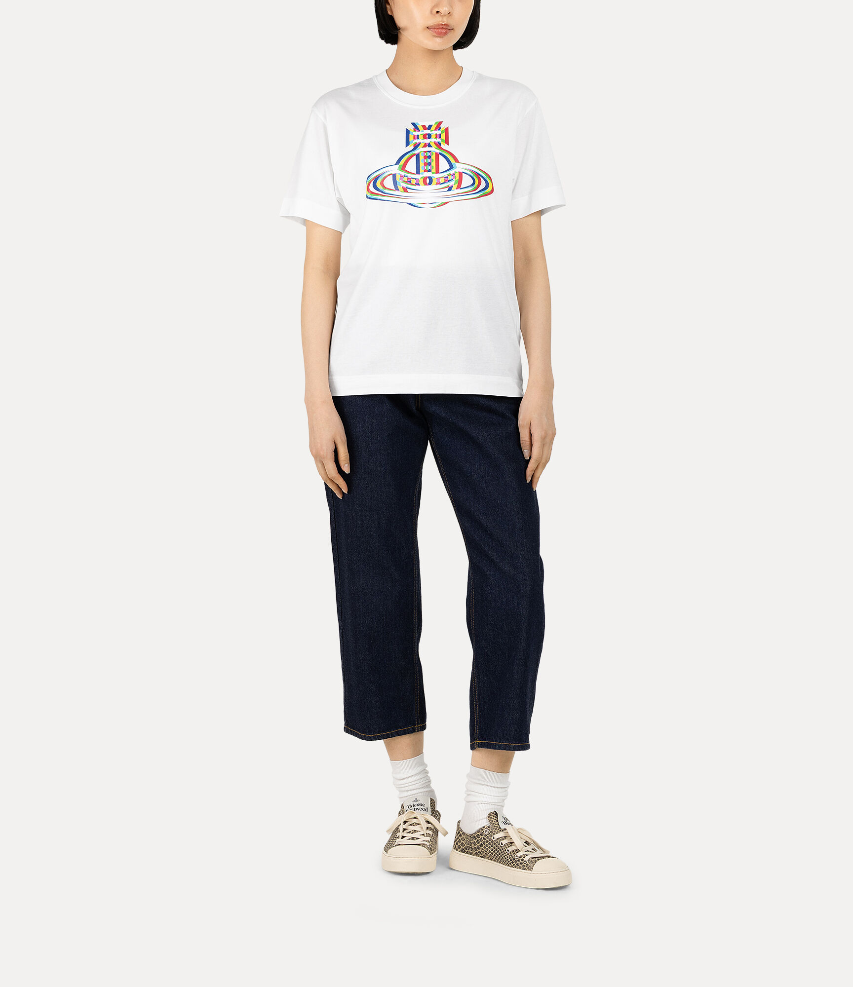 Three Dimensional Orb Relaxed T-Shirt  large image number 2