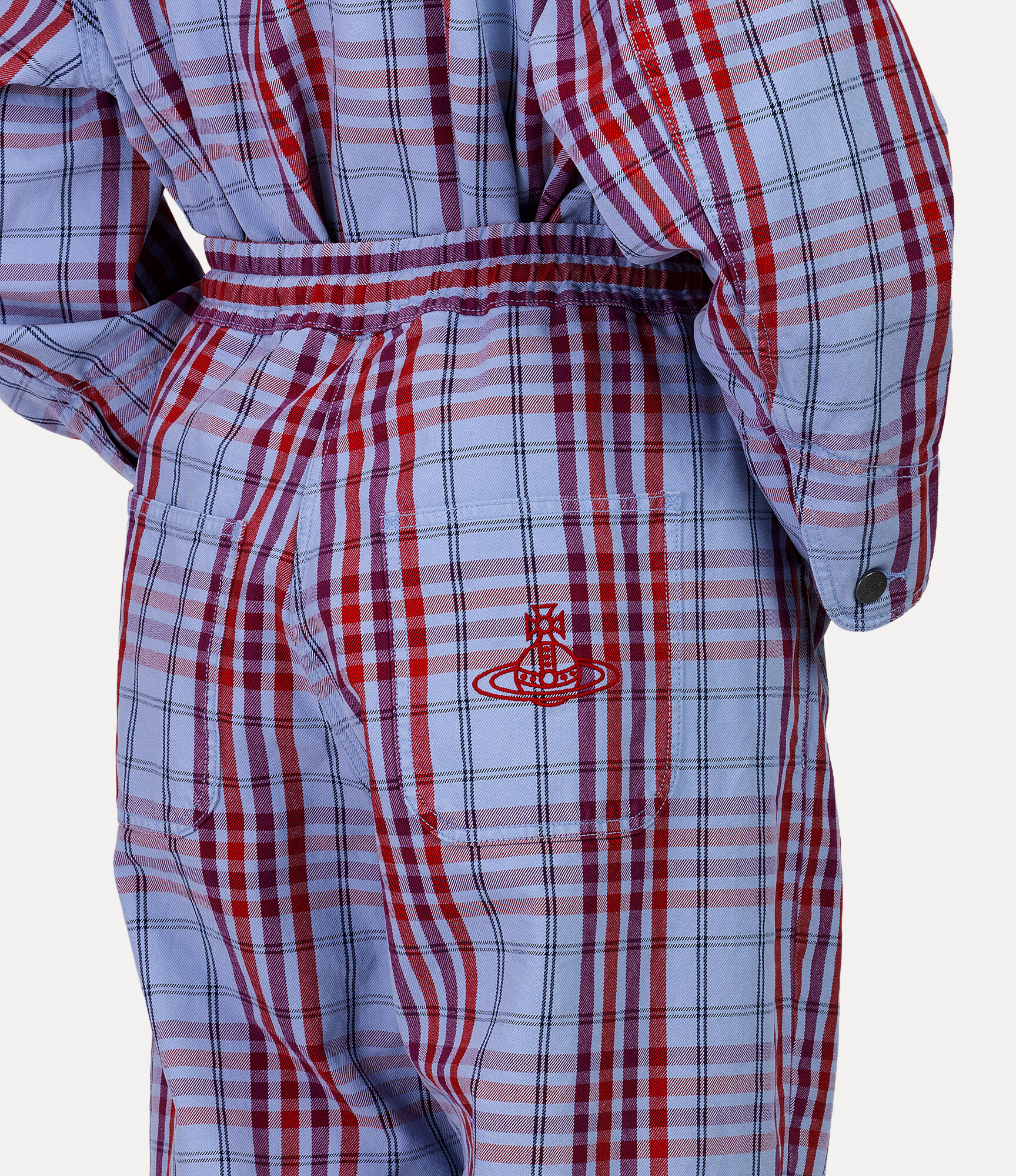 Denim Tuck Half Pants  large image number 5