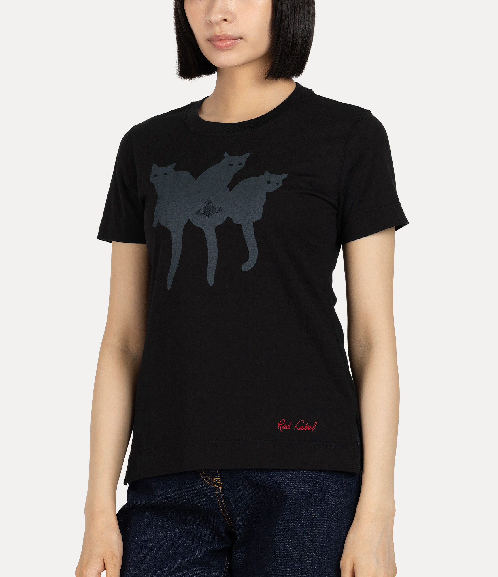 Cat Print Classic T-shirt  large image number 4