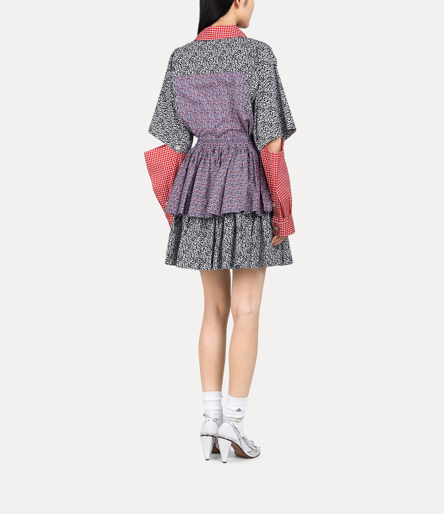 Liberty Blocking Frill Mini Skirt  large image number 3